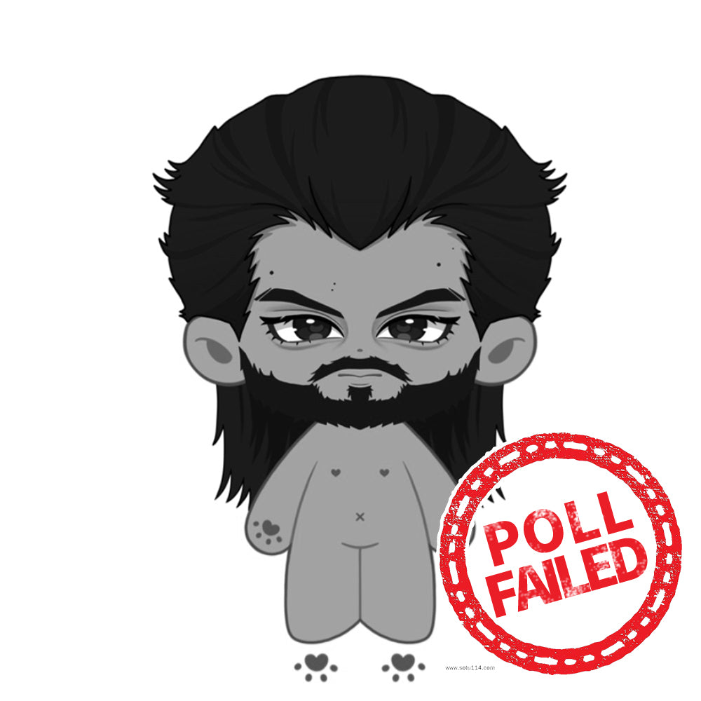 【Poll-Failed】PLUSH WONDERLAND Beard Man Plushie 20CM Cotton Doll
