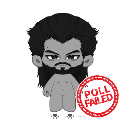 【Poll-Failed】PLUSH WONDERLAND Beard Man Plushie 20CM Cotton Doll