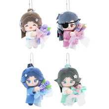 Load image into Gallery viewer, 【PRESALE】PLUSH WONDERLAND Heaven Official&#39;s&#39;s Blessing Hua Cheng/Xie Lian/ Ling Wen Plush Cotton 12CM Doll Pendant Splendid Flower Series
