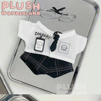 【In Stock】PLUSH WONDERLAND Police Leather Jacket Plushies Cotton Doll Clothes 20CM