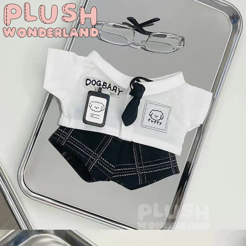 【In Stock】PLUSH WONDERLAND Police Leather Jacket Plushies Cotton Doll Clothes 20CM