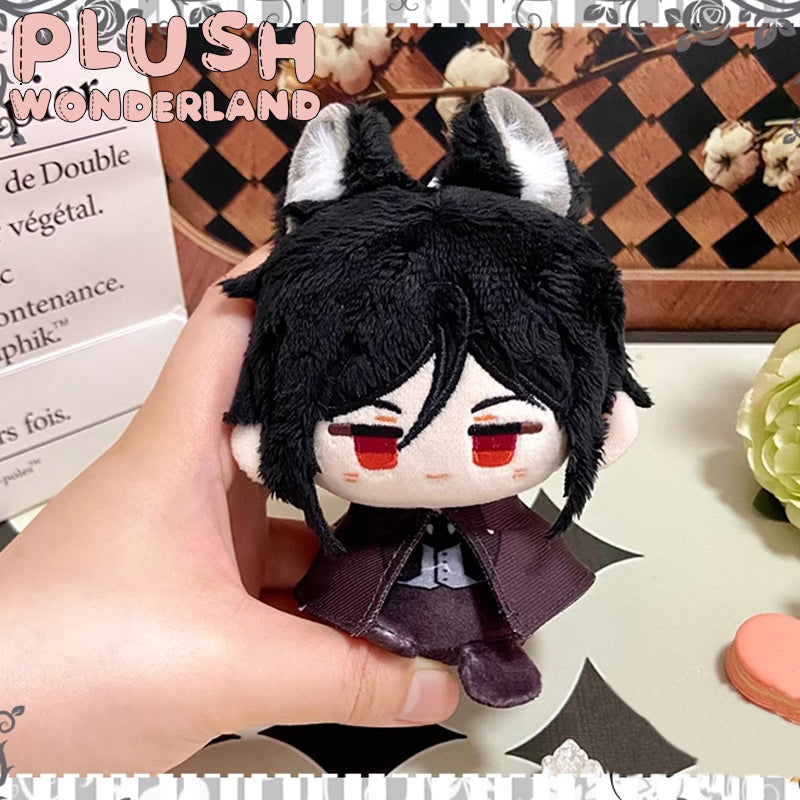 【Auf Lager】Plüsch-Schlüsselanhänger „Wunderland“ (Anime), kleine sitzende Puppe, 10 cm, Fan-Herstellung