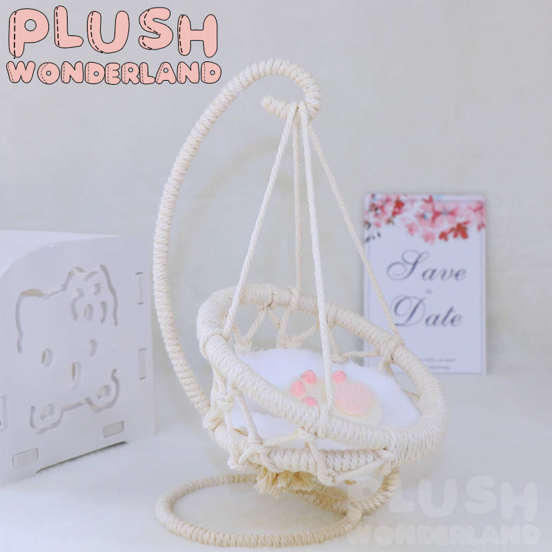 【Auf Lager】PLUSH WONDERLAND Handgefertigter DIY-Schaukelkorb für 10 cm Puppenhängematte