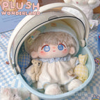 【Auf Lager】Plüsch-Wunderland-Puppenkleidung: Niedliche Wolke, weich, blau-rosa, 10 cm/20 cm