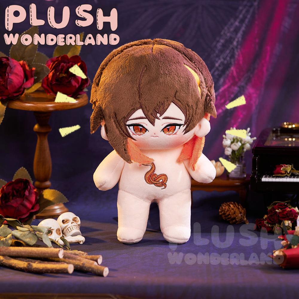 【Ausverkauft】Plüschtier „Kleine rote Schlange“ aus dem Wunderland, 20 cm, aus Baumwolle, handgefertigt