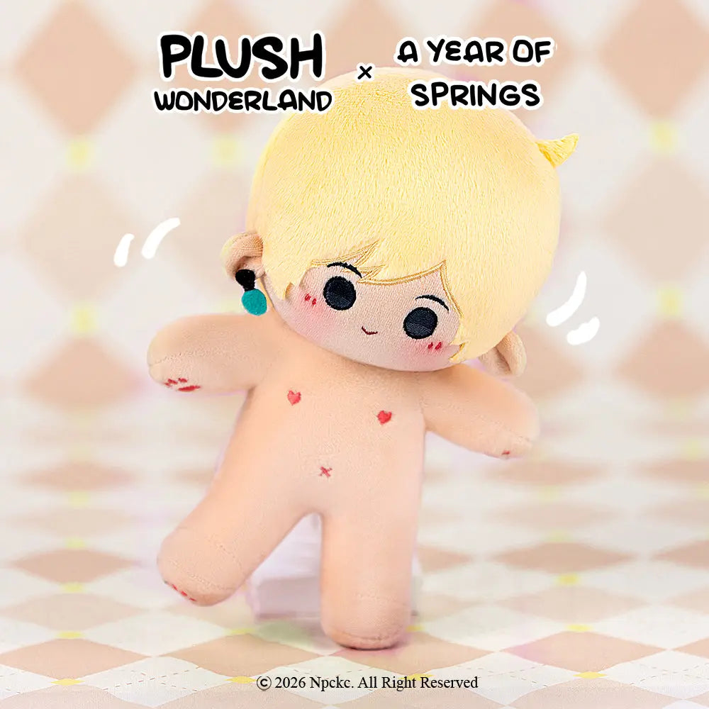 【VORVERKAUF】【Autorisierter Händler】PLUSH WONDERLAND Ein Jahr voller Frühlinge Erika 20 cm Plüschtier aus Baumwolle