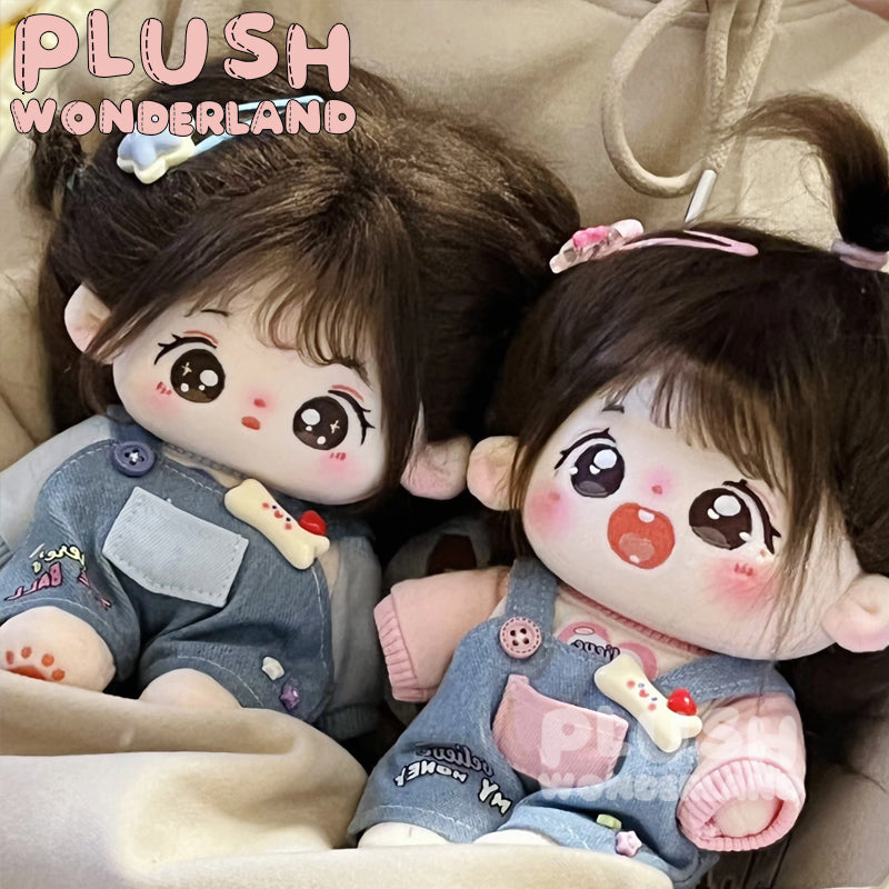 【IN STOCK】PLUSH WONDERLAND Overalls Plushies Cotton Doll Clothes 20CM