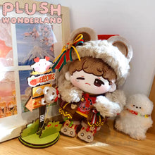 Load image into Gallery viewer, 【IN STOCK】PLUSH WONDERLAND Christmas Bear Cotton Doll Clothes 20CM Fluffy Hat Sweater
