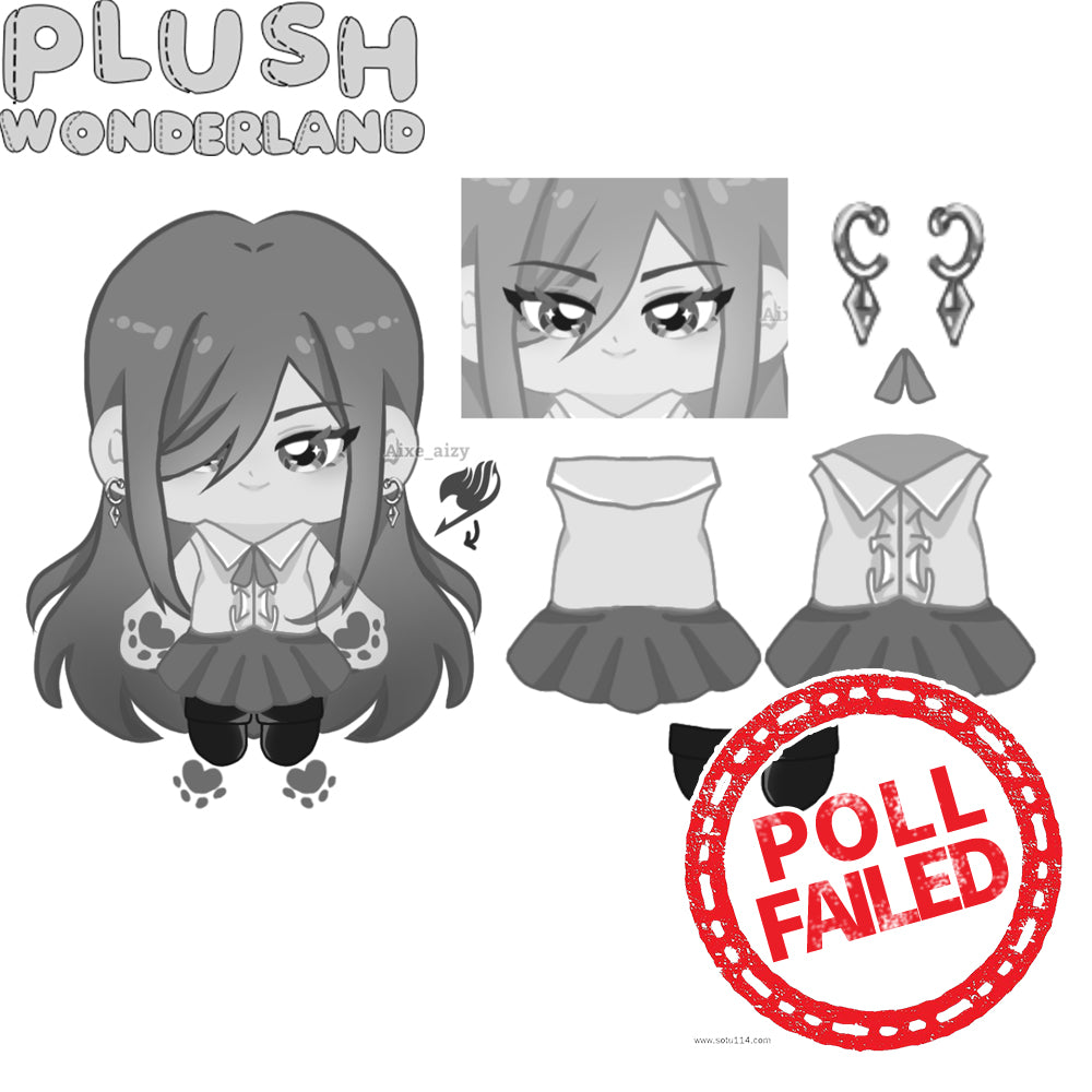 【Poll-Failed】PLUSH WONDERLAND Anime Plushies Cotton 20CM Doll FANMADE