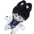【IN STOCK】PLUSH WONDERLAND Pure White Scientific Uniform Plushies Cotton Doll Clothes 20 CM