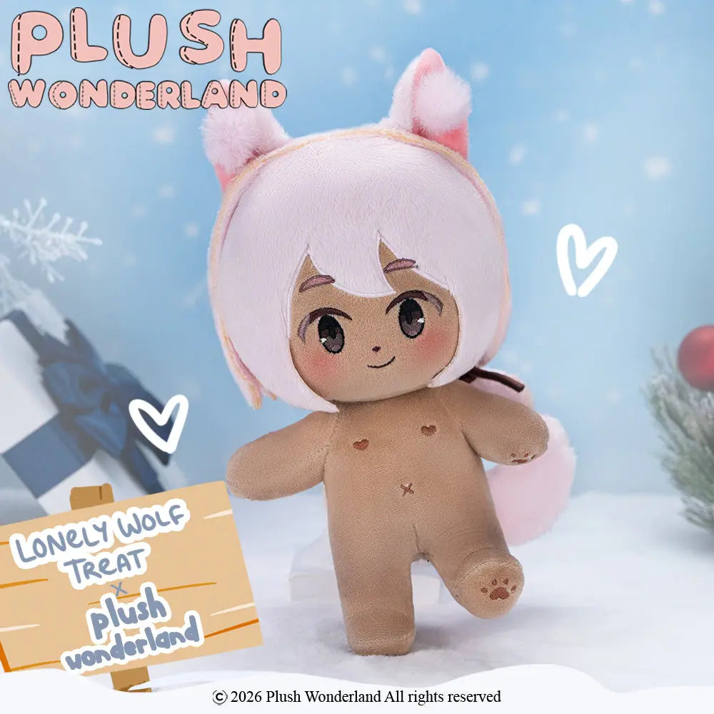 【Sold Out】【Authorized】PLUSH WONDERLAND Lonely Wolf Treat Trick 20CM Plushie Cotton Doll