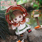 【Auf Lager】Plüschtier „Wunderland Beeren-Teeparty“ aus Plüsch, 20 cm, inklusive Kleidung aus Baumwolle