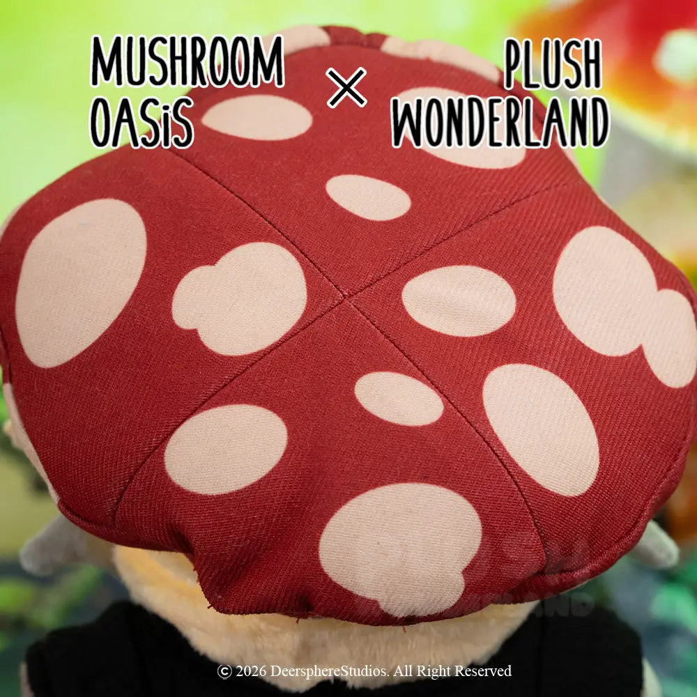 【PRESALE】【Authorized】PLUSH WONDERLAND Mushroom Oasis Mychael 20CM Plushie Cotton Doll   【PRESALE】【Authorized】PLUSH WONDERLAND Mushroom Oasis Mychael 20CM Plushie Cotton Doll