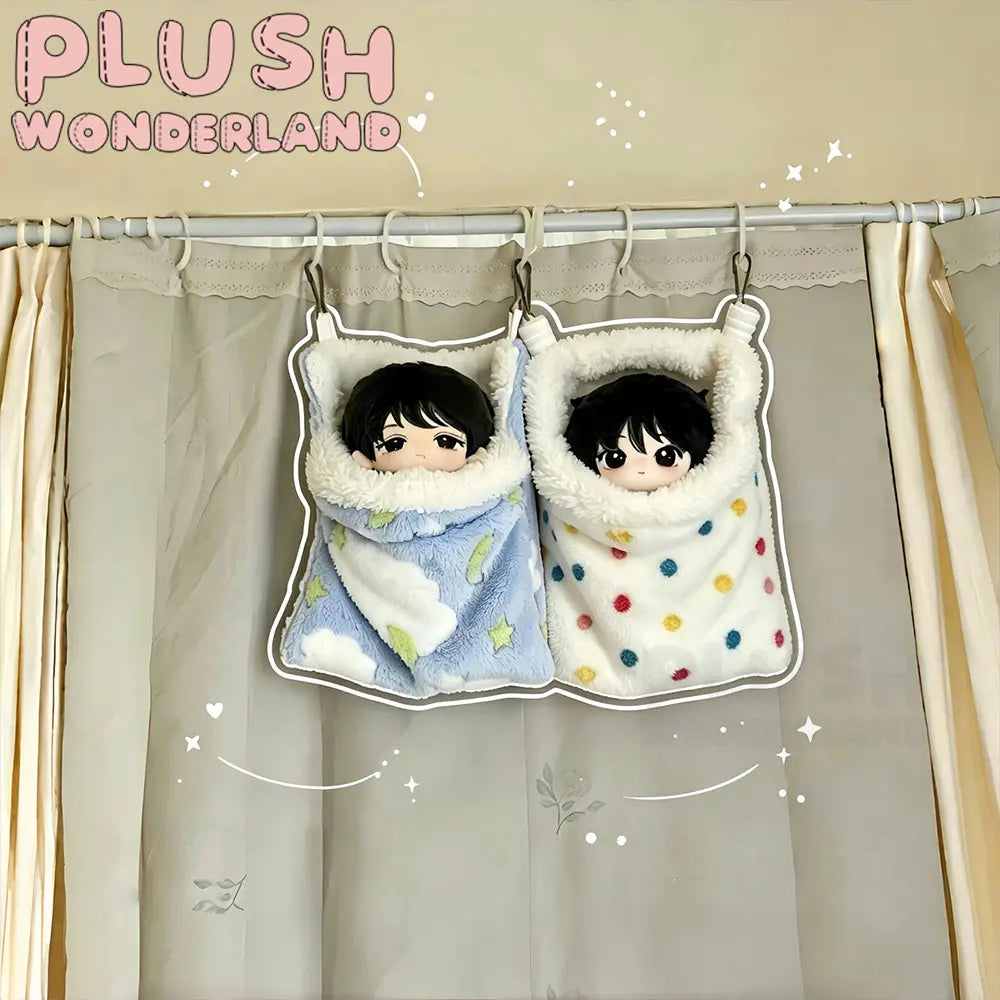 [10CM Doll Hanging Organizer]Polka-Dot Moon Bag Display
