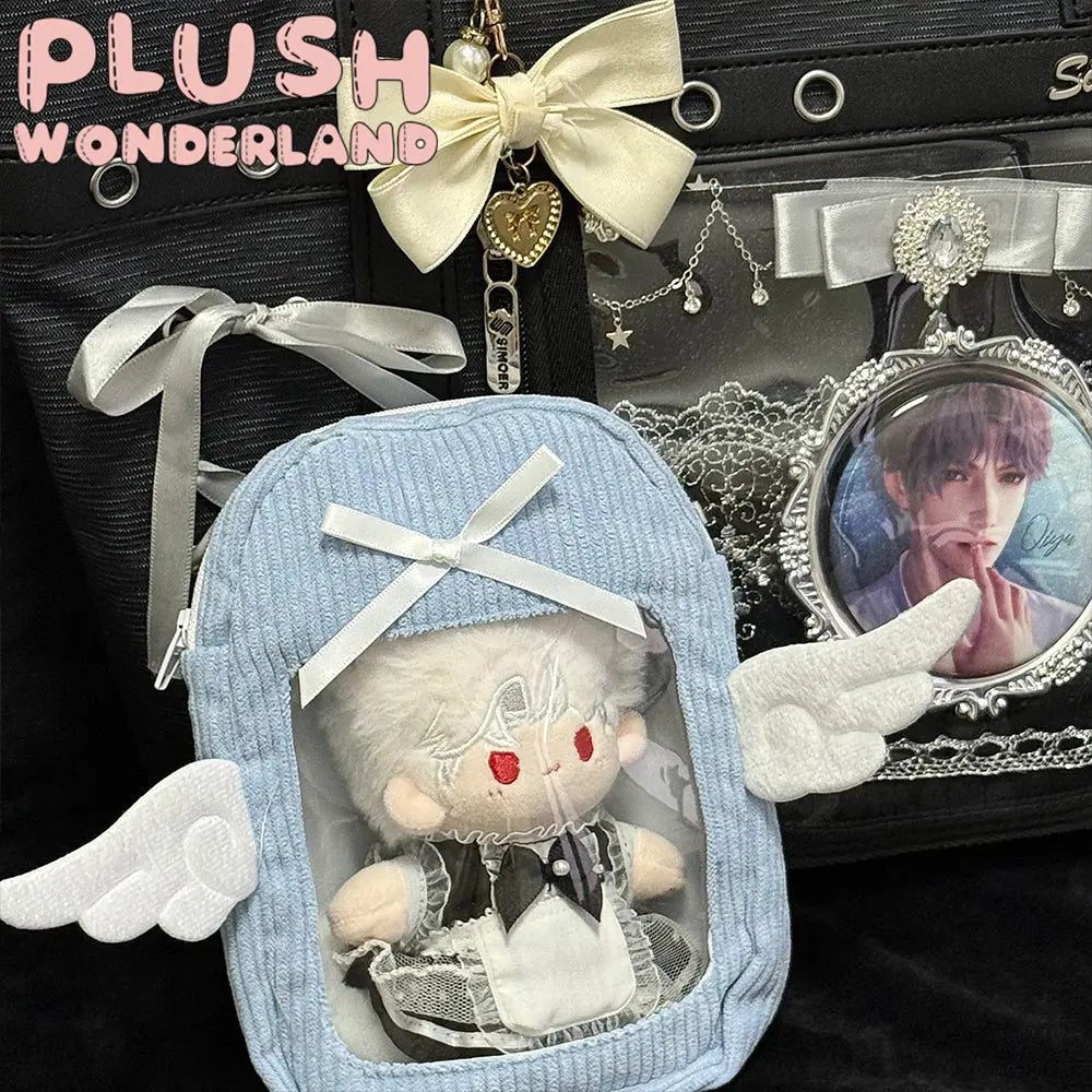 [10CM Doll Hanging Bag]Wing-Shaped Doll Pouch Charm Doll Display
