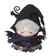 Load image into Gallery viewer, 【IN STOCK】PLUSH WONDERLAND Witch and Black Cat Halloween Cute Set Plushies Cotton Doll Clothes 10 CM
