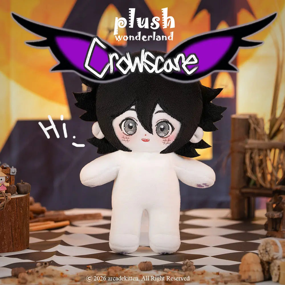 【In Stock】【Authorized】PLUSH WONDERLAND Crowscare Ryo Daytime Ver. 20CM Plushie Cotton Doll   【In Stock】【Authorized】PLUSH WONDERLAND Crowscare Ryo Daytime Ver. 20CM Plushie Cotton Doll