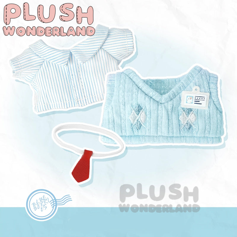 【Auf Lager】Plüsch-Wunderland-Schuluniform, weicher Stil, 10 cm Puppenkleidung
