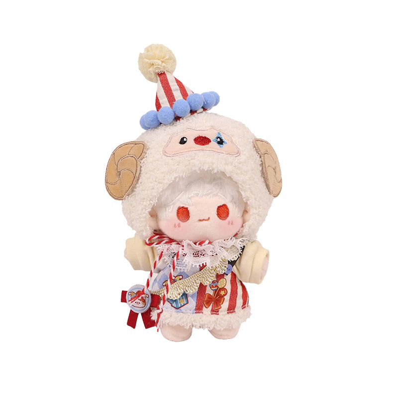 【VORVERKAUF】PLUSH WONDERLAND Niedliche Zirkustier-Outfits für 10 cm große Puppen