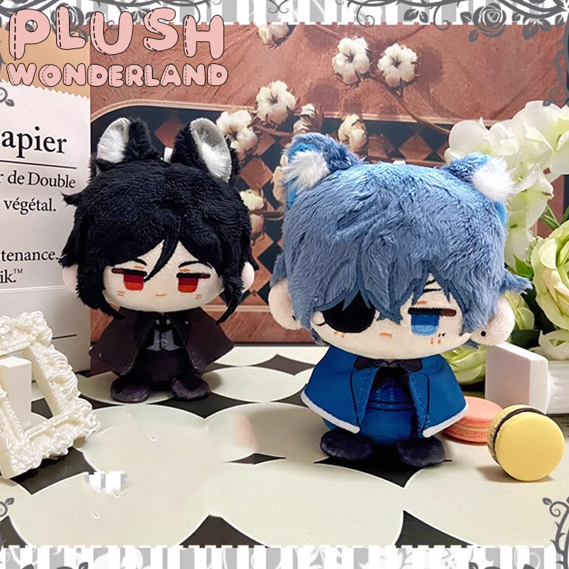 【Auf Lager】Plüsch-Schlüsselanhänger „Wunderland“ (Anime), kleine sitzende Puppe, 10 cm, Fan-Herstellung