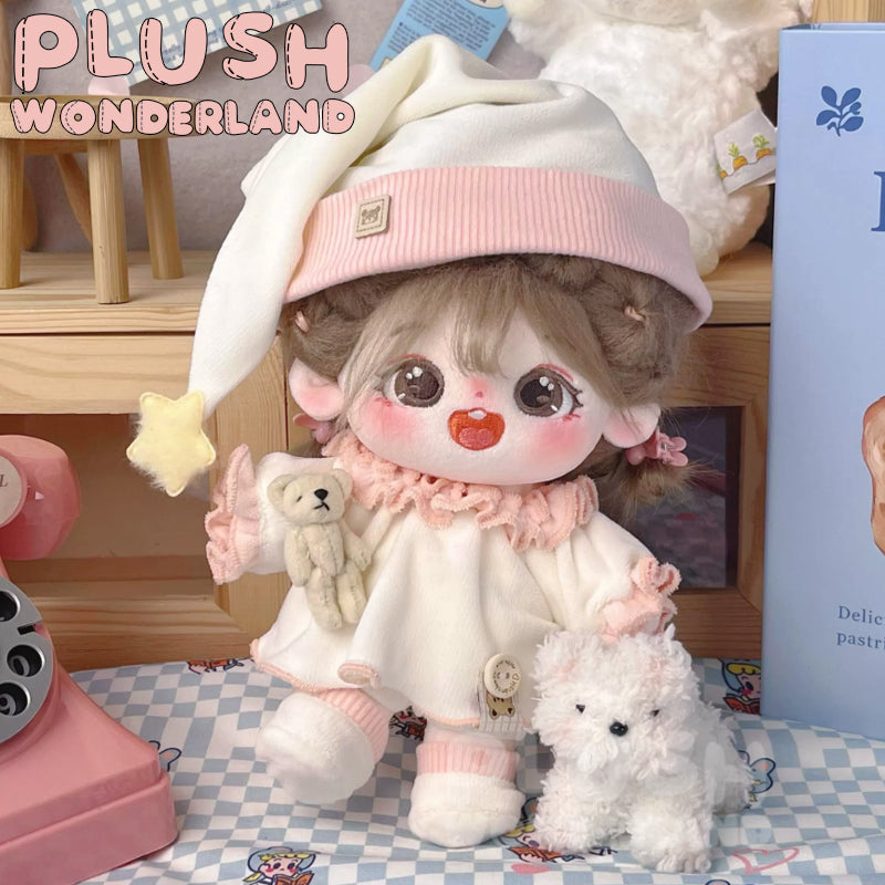 【Auf Lager】Plüsch-Wunderland-Puppenkleidung: Niedliche Wolke, weich, blau-rosa, 10 cm/20 cm