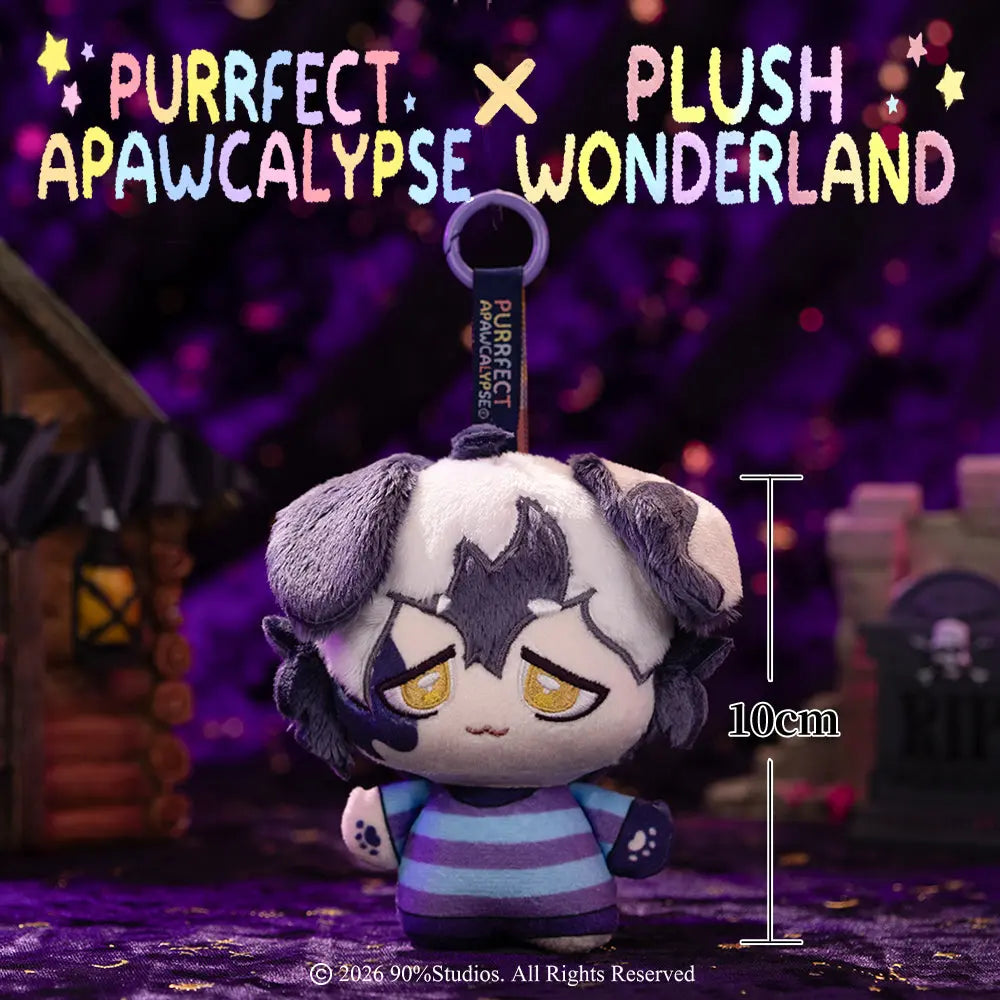 [10CM Doll] [Authorized] Purrfect Apawcalypse Plushie Keychain
