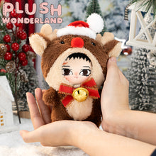 Load image into Gallery viewer, 【IN STOCK】PLUSH WONDERLAND Christmas Cape/ Elk /Snowman Cotton Doll Clothes 10CM Keychain
