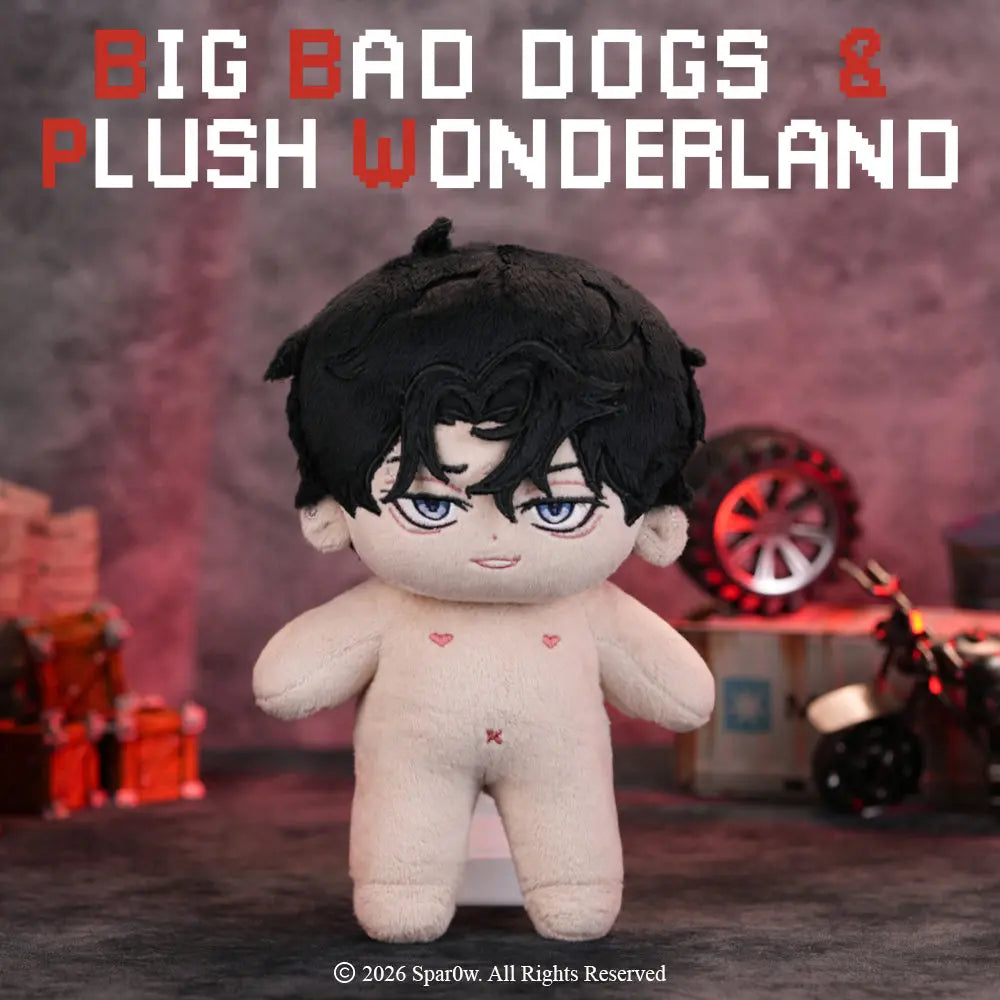 [20CM Doll] [Authorized] Big Bad Dogs Lane Plushie