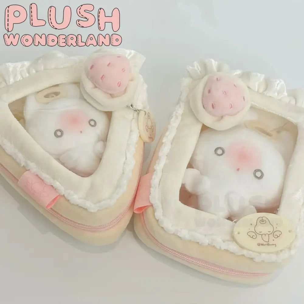 [10CM Doll Bag]Slice of white strawberry cake Doll Display