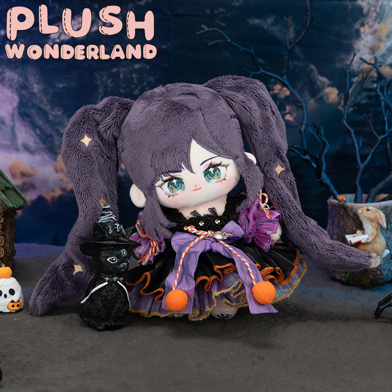 【IN STOCK】PLUSH WONDERLAND Doll Clothes 20CM Halloween Apprentice Witch Girl