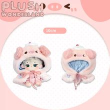 Load image into Gallery viewer, 【PRESALE】PLUSH WONDERLAND Dog/ Pig/ Sheep Animal Fluffy Cloak Doll Clothes 10CM/20CM/40CM White Yellow Pink
