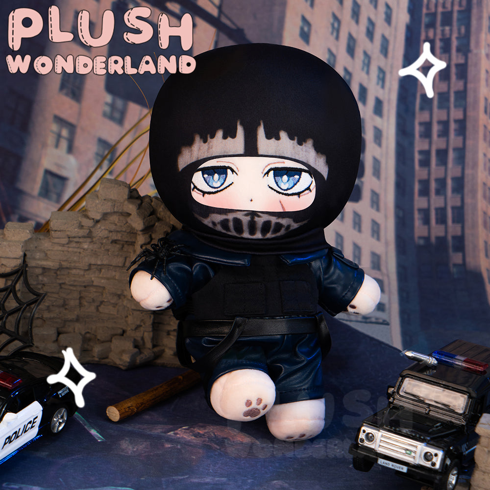 【In Stock】PLUSH WONDERLAND Masked Soldier Plushie Cotton Doll 20CM FANMADE COD