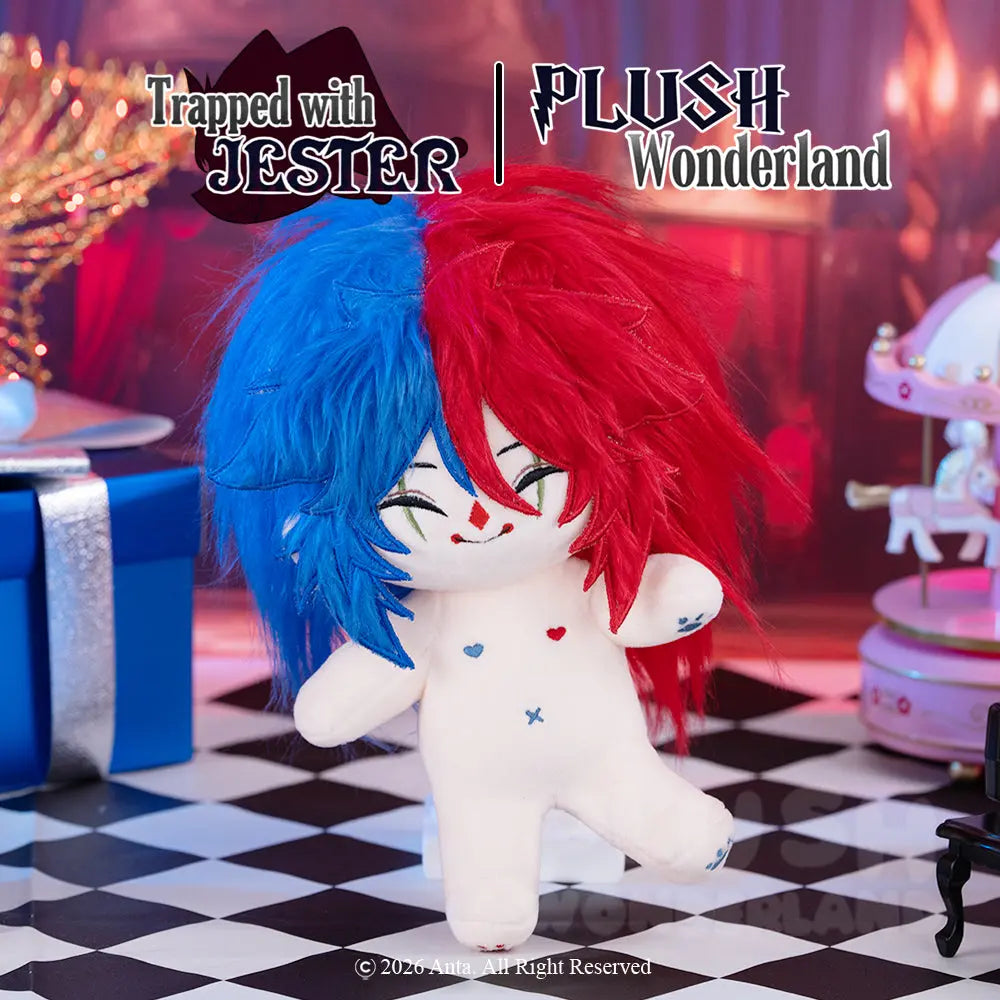 【In Stock】【Authorized】PLUSH WONDERLAND Trapped with Jester Jester Plushie Cotton Doll   【In Stock】【Authorized】PLUSH WONDERLAND Trapped with Jester Jester Plushie Cotton Doll