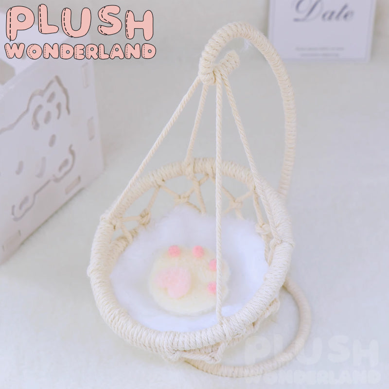 【Auf Lager】PLUSH WONDERLAND Handgefertigter DIY-Schaukelkorb für 10 cm Puppenhängematte