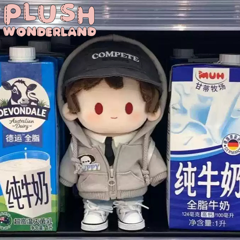 【IN STOCK】PLUSH WONDERLAND Cute Gray Outfit Set 20CM Doll Clothes