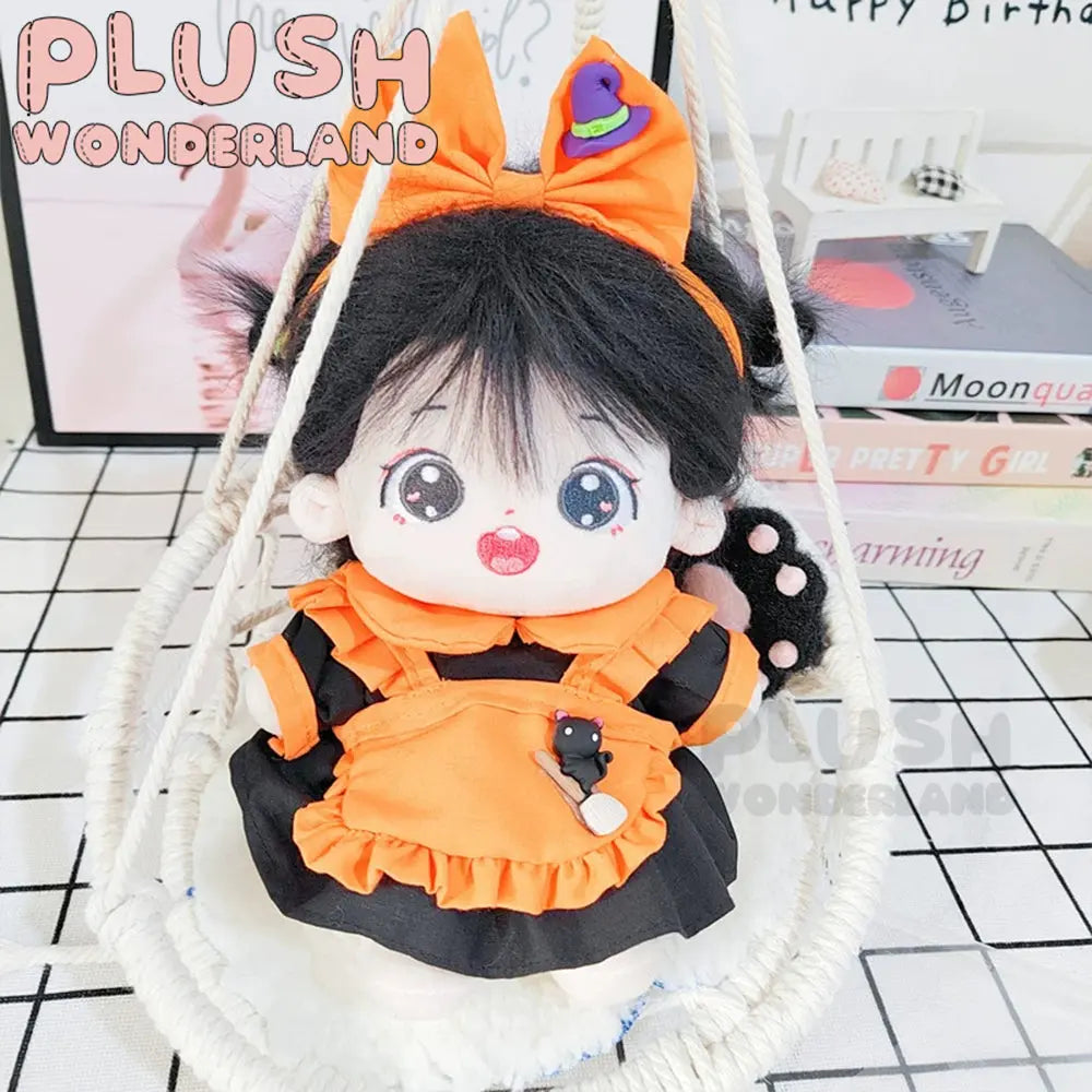 [20CM Doll Clothes] Black and Orange Halloween Set