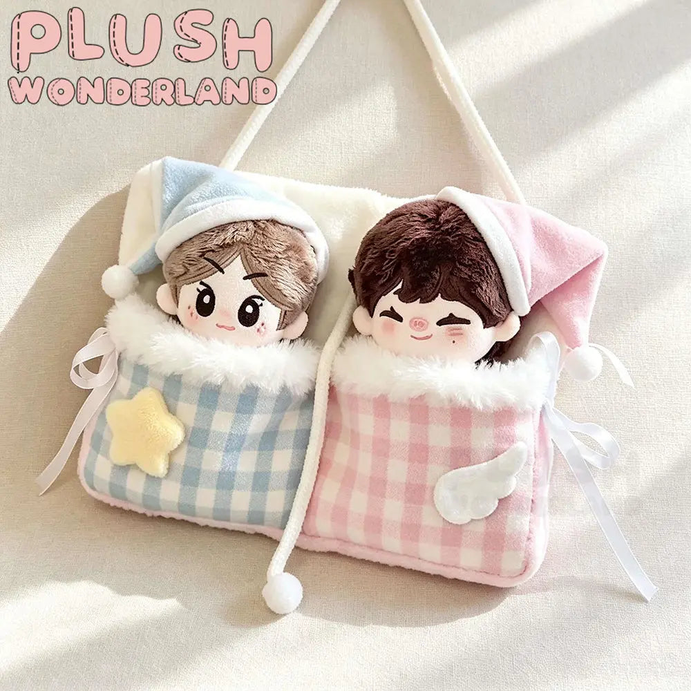 [10CM Doll Hanging Organizer]Blue and pink Doll Display