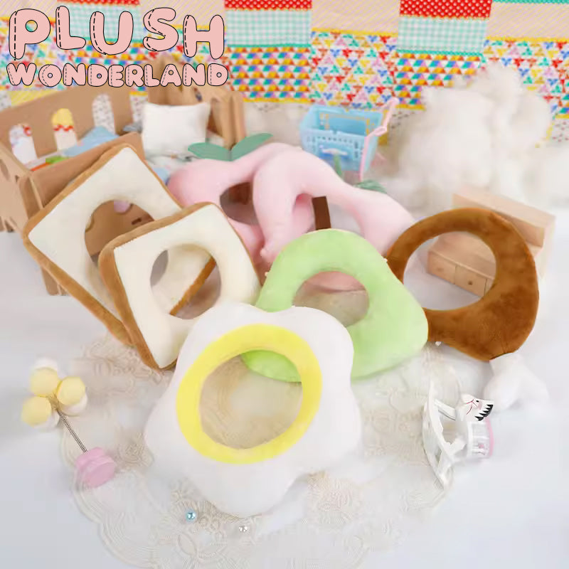 【In Stock】PLUSH WONDERLAND 20cm Plushies Cotton Doll Food Head Covering FANMADE