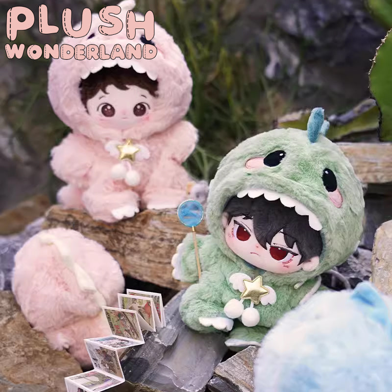 【En stock】PLUSH WONDERLAND Peluches de 20cm Ropa de Muñeca de Algodón Lindo Dinosaurio Capa Esponjosa HECHO POR FANS