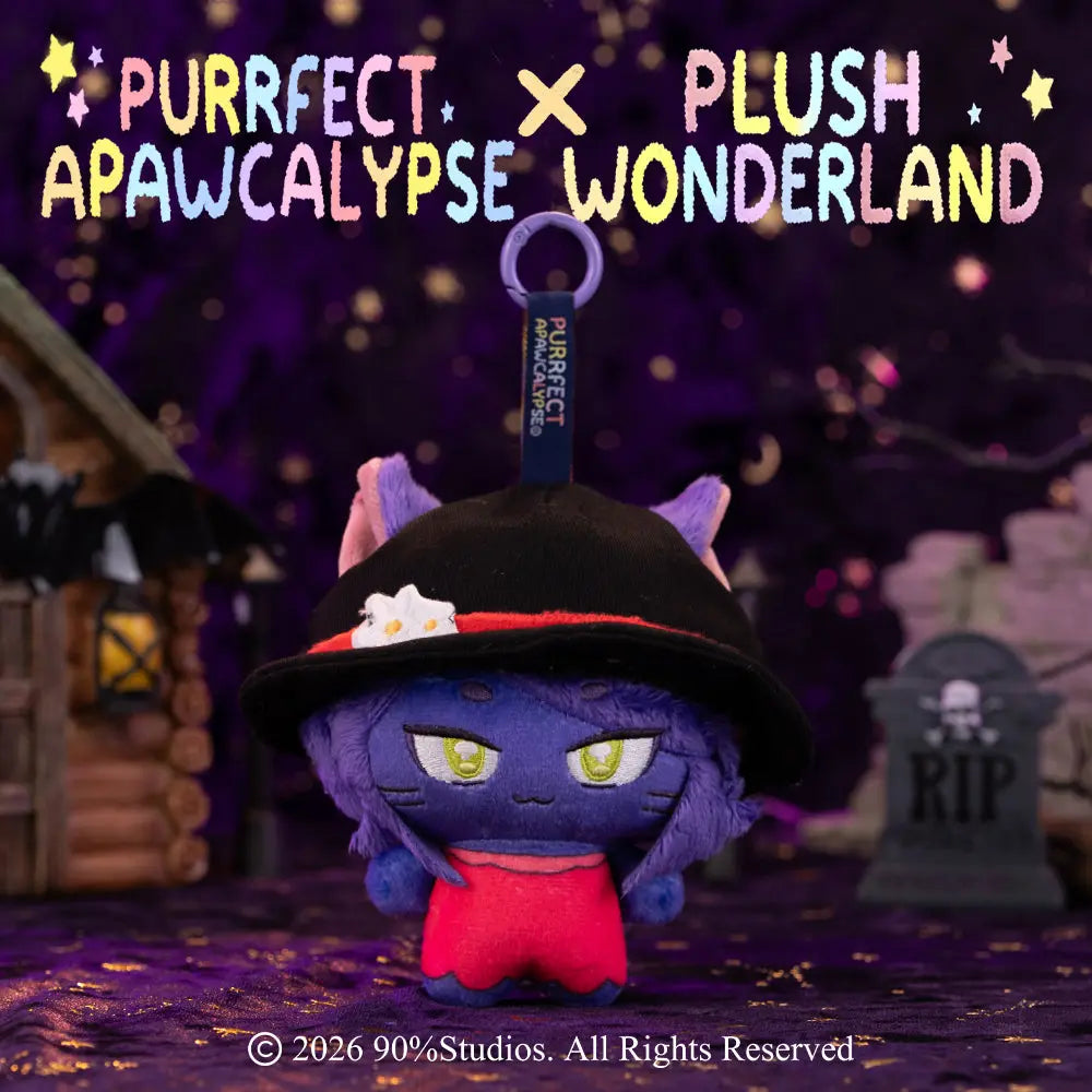 [10CM Doll] [Authorized] Purrfect Apawcalypse Plushie Keychain