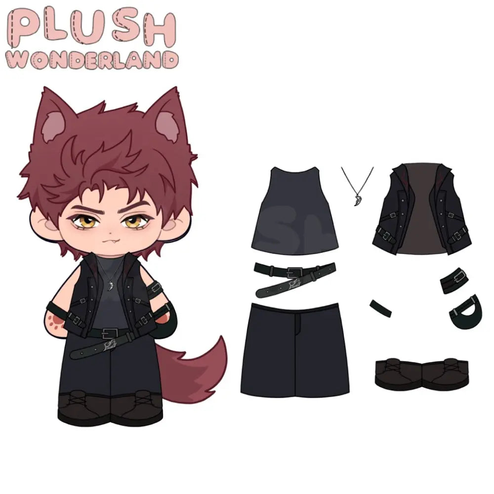 【PRESALE】PLUSH WONDERLAND Red Wolf 20 CM Doll FANMADE   【PRESALE】PLUSH WONDERLAND Red Wolf 20 CM Doll FANMADE