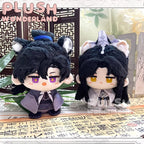 【IN STOCK】PLUSH WONDERLAND Frosted Whisker/ Inky Pup Plushie Sitting Cotton Doll Pendant 12CM FANMADE
