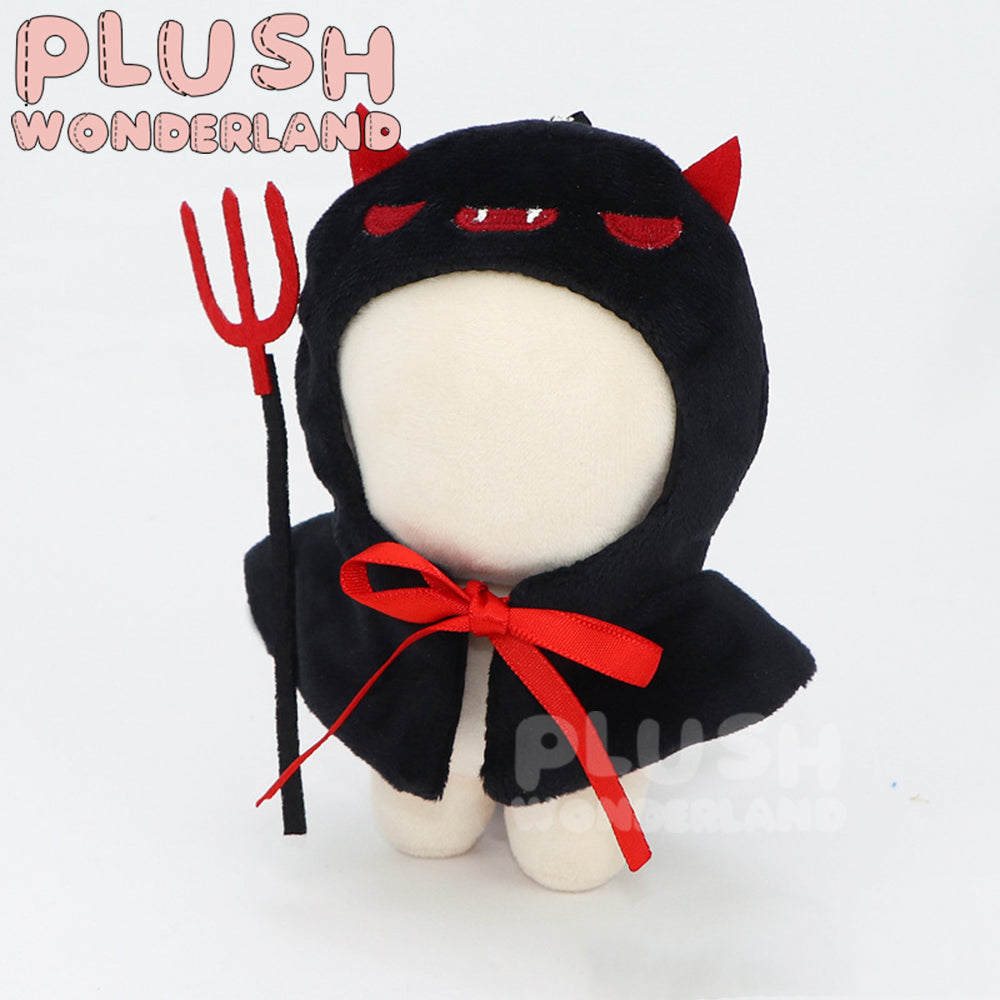 【IN STOCK】PLUSH WONDERLAND Doll Clothes 10CM Halloween Clothes Cape Devil Fork