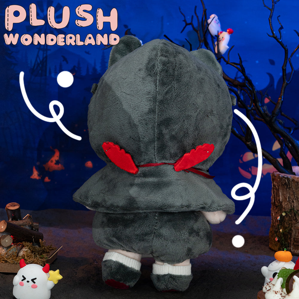 【IN STOCK】PLUSH WONDERLAND Doll Clothes 20CM Halloween Black Cat/ Ghost/ Pumpkin Cloak White Orange Black