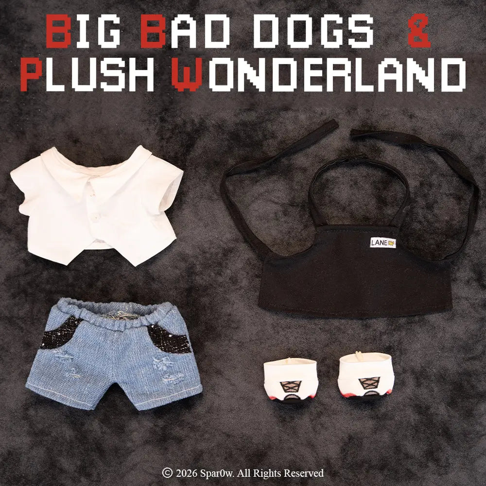 [20CM Doll] [Authorized] Big Bad Dogs Lane Plushie