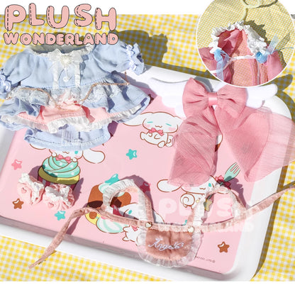 【In Stock】PLUSH WONDERLAND Angel Heart & Devil Wings Plushies Cotton Doll Clothes 20 CM