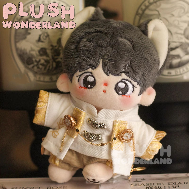 【Auf Lager】PLUSH WONDERLAND Neue Yulan Hanfu Plüschtiere im chinesischen Stil, Baumwollpuppenkleidung, 10 cm