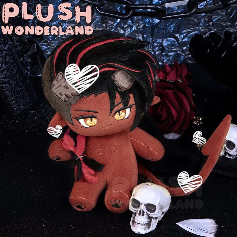 【Ausverkauft】Plüschtier „Crimson Warrior“ aus dem Wunderland, 20 cm, aus Baumwolle, hergestellt von Fans