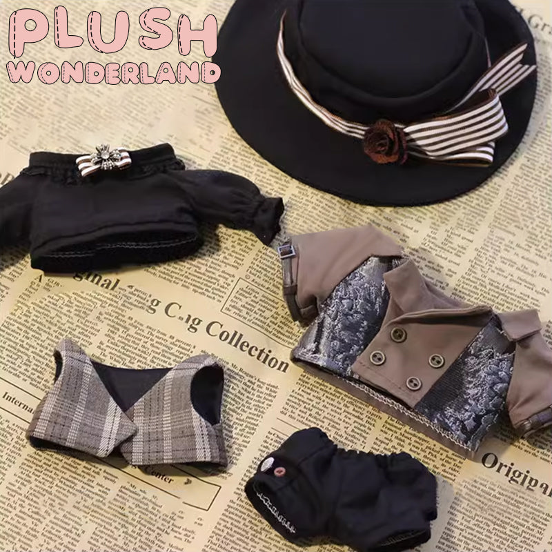 【In Stock】PLUSH WONDERLAND 20CM Clothes Brown Gentleman's Suit