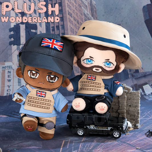 【In Stock】PLUSH WONDERLAND Beard Plushie Cotton 20CM Doll FANMADE COD